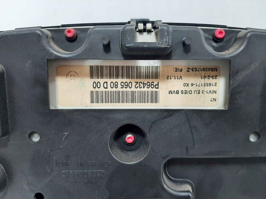 фото №8, Citroen xsara 2.0hdi 02r набор стартовый блок управления двигателя bosch 0281010499