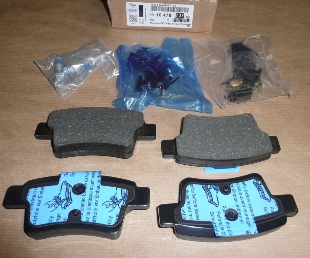 Купити Гальмівні колодки ham.c c4 picasso задній