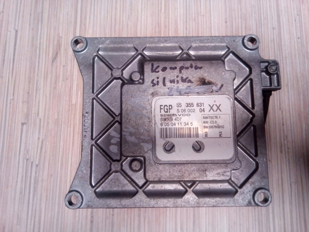 фото №1, Wylogowany 55355631 бортовой компьютер блок управления