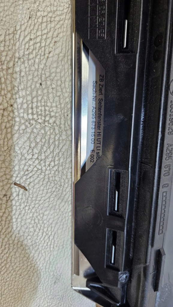 Скло кузовна mercedes eqe w295 a295 a2956731500 nowa оригінал Ціна