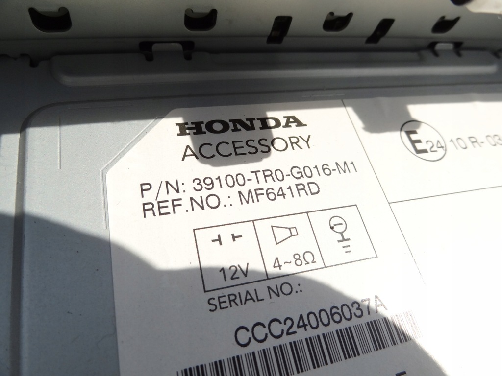 фото №2, Honda civic ix 2012 sedan радио cd fm aux оригинал