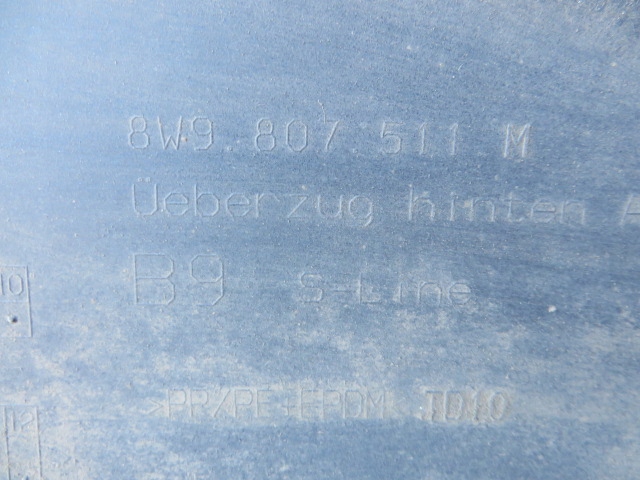 фото №7, Audi a4 b9 8w9 kombi s4 s line бампер задний задняя