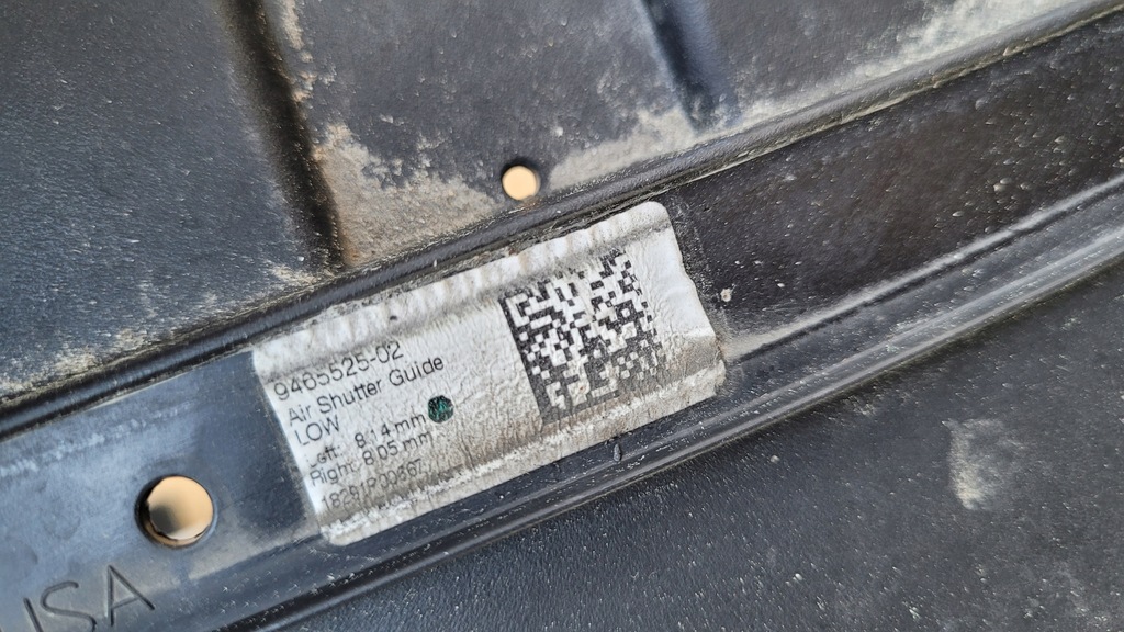 фото №10, Воздуховод воздуха шторка жалюзи bmw x5 g05 решётка радиатора впуск жалюзи решётка радиатора