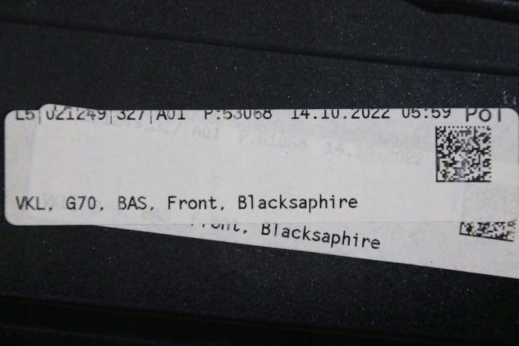 фото №11, Bmw 7 g70 i7 бампер перед передний цвет 475