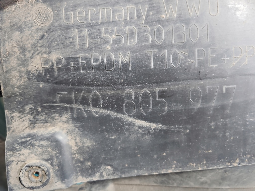 фото №7, Подкрылок перед левая vw golf vi 5k0805977