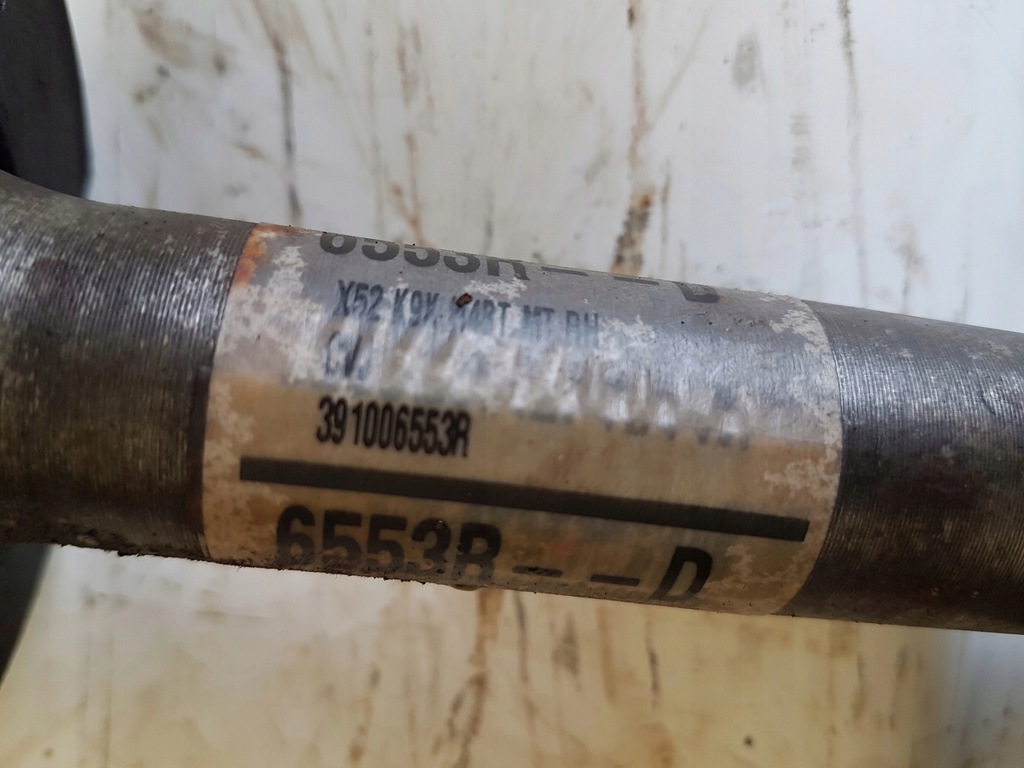 фото №4, Приводной вал правая dacia logan ii 0.9 tce 391006553r