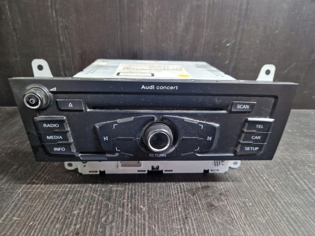 фото №1, Audi s4 b8 радіо cd заводський concert 8t1035186p