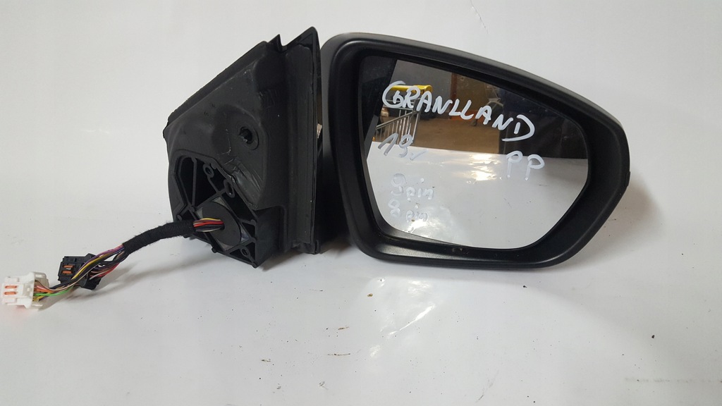 фото №1, Opel grandland x 17- 8/9 pin 17 pin дзеркало праве