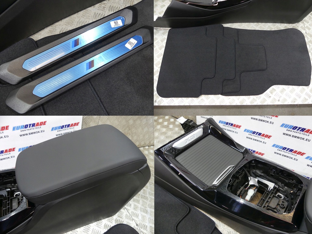 фото №6, Bmw x3 g01 ix3 g08 lift sport оббивка сидіння підігрів заднє сидіння обшивки po 17km