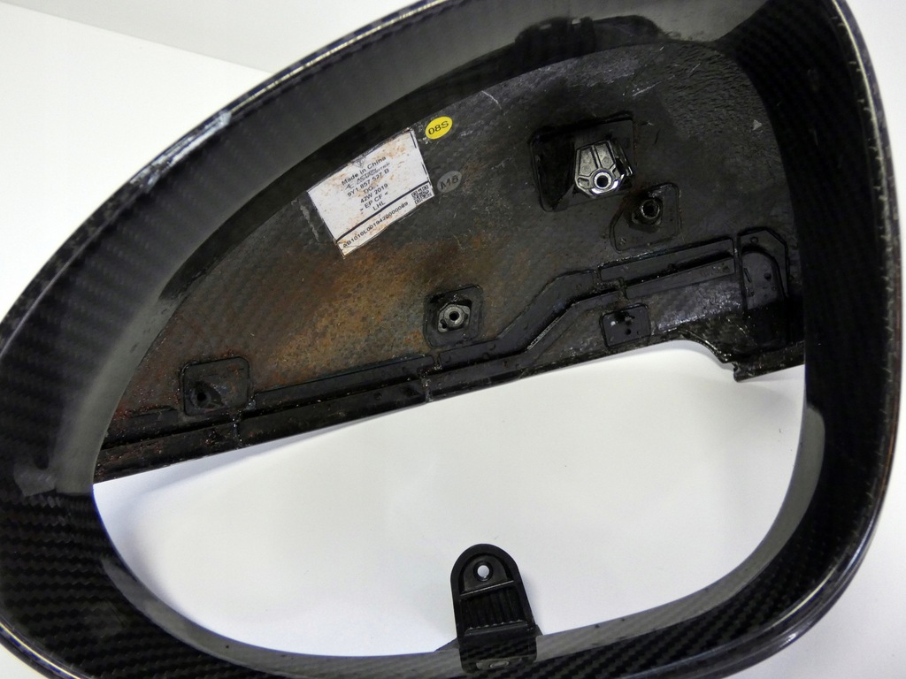 фото №10, Porsche cayenne 9y1857527b 2017- корпус дзеркало ліва карбон