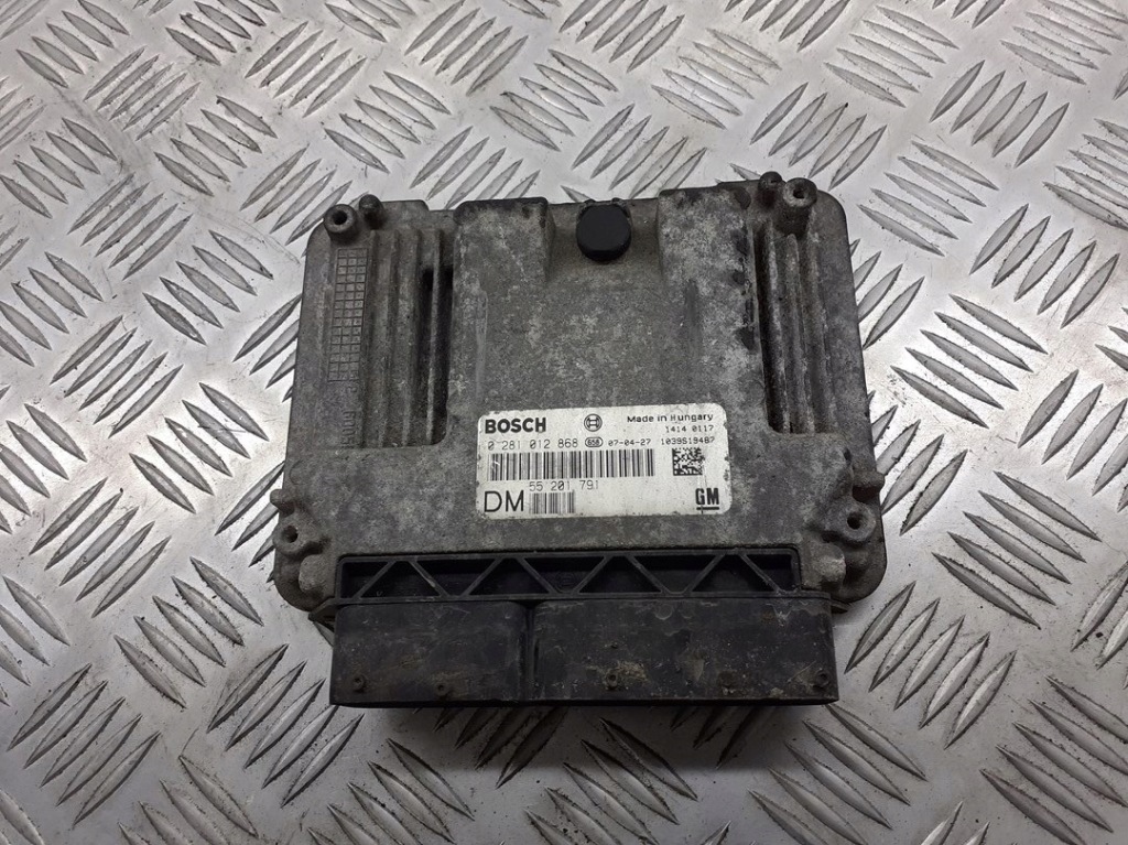 фото №1, Блок керування двигуна opel vectra c 55201791