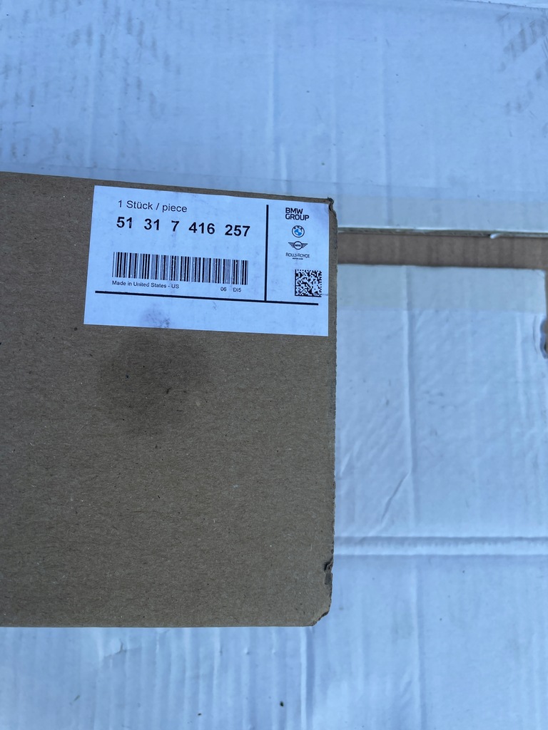 фото №6, Молдинг скло лобове ліва bmw x4 g02 7416257 nowa