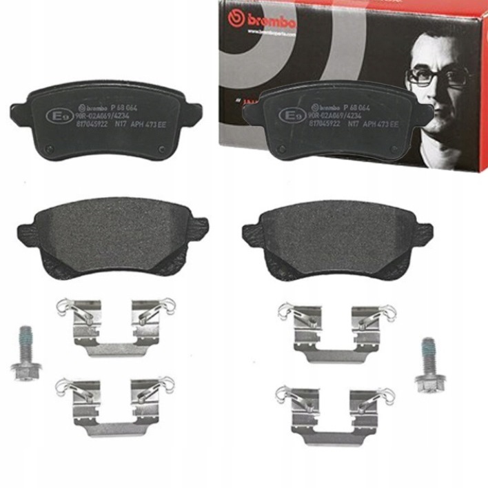 фото №1, Brembo p 68 064 набор тормозных колодок тормозных, тормоза дисковые