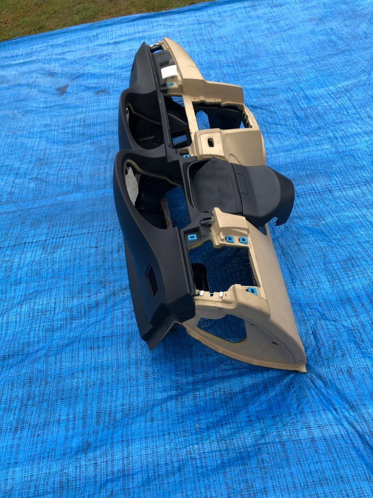 фото №7, Bmw 3 e90 e91 e92 e93 приборная панель консоль подушка безопасности бежевый