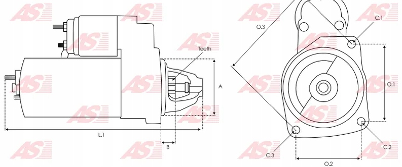 фото №11, As-pl s9014pr стартер