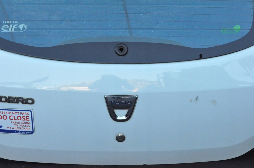 фото №2, Dacia sandero ii крышка багажника багажника задняя задняя