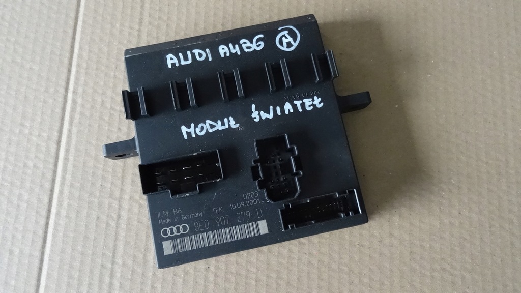 фото №1, Audi a4 b6 модуль света 8e0907279d