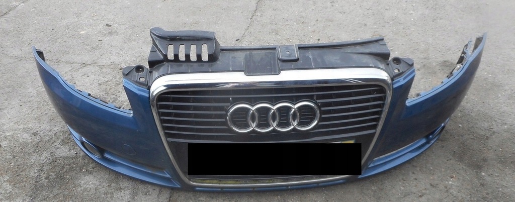 фото №7, Audi a4 b7 бампер передній перед решітка радіатора