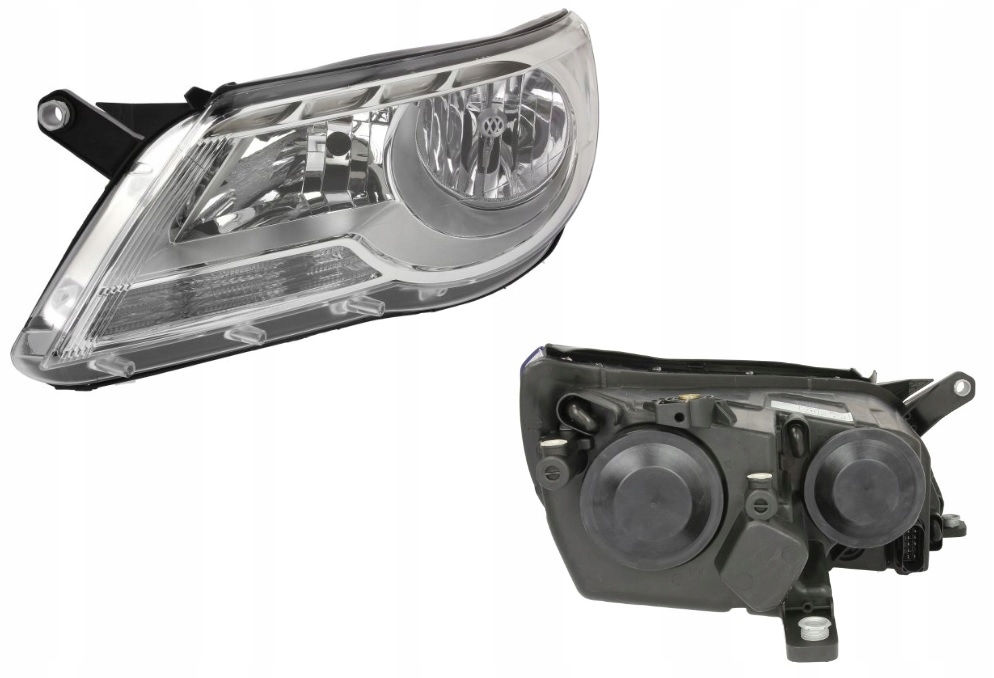 фото №1, Фара лампа левый vw tiguan 5n 07-11 tyc