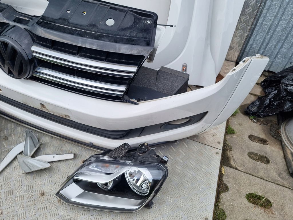 фото №8, Vw amarok 2014 r kompletny перед капот лампы