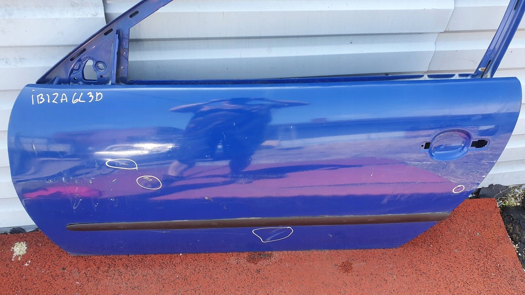 фото №9, Двері ліва seat ibiza 6l 3d 02-