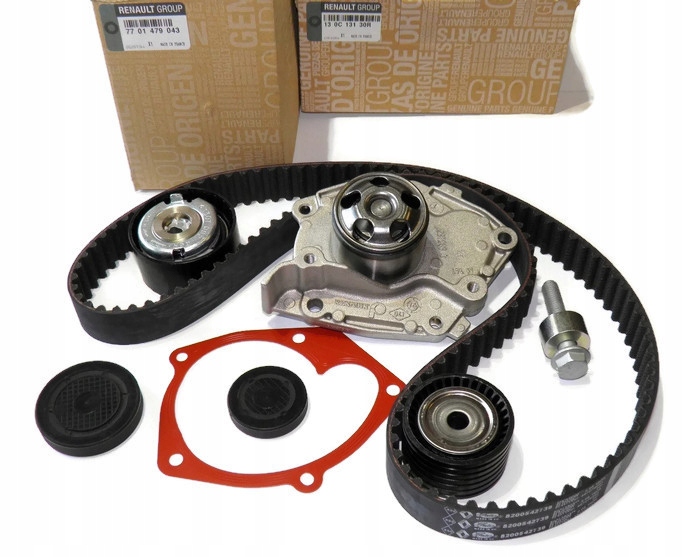 фото №9, Renault оригинальный номер 119a06559r насос водяная + набор ремень распределительного вала