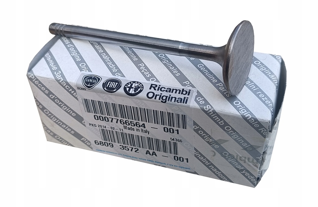 фото №1, Клапан всасывающий alfa romeo 145 155 156 gt fiat lancia