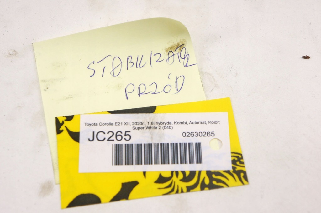 фото №6, Jc265 toyota corolla e21 xii стабилизатор перед