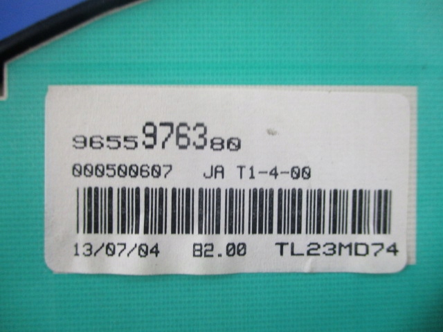 фото №7, Peugeot 206 i lift бензиновий лічильник 9655976380 282tys km