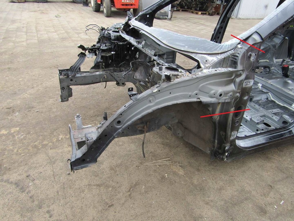 фото №1, Honda cr-v v 19r лонжерон левая передняя четверть левый перед nh731p