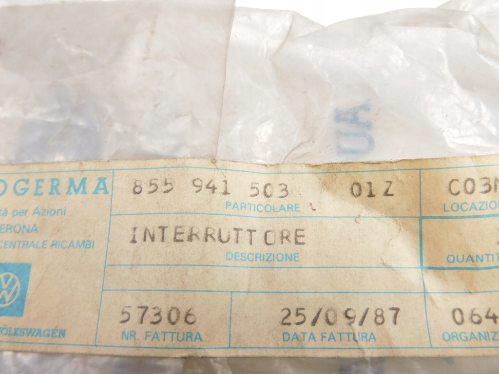 фото №9, Выключатель отопления задний стекло audi 855941503