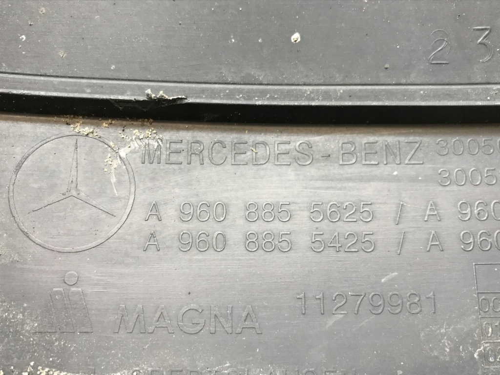 Actros mp4 бампер панель фари лампи протитуманної фари drl a9608855625 Оригінал