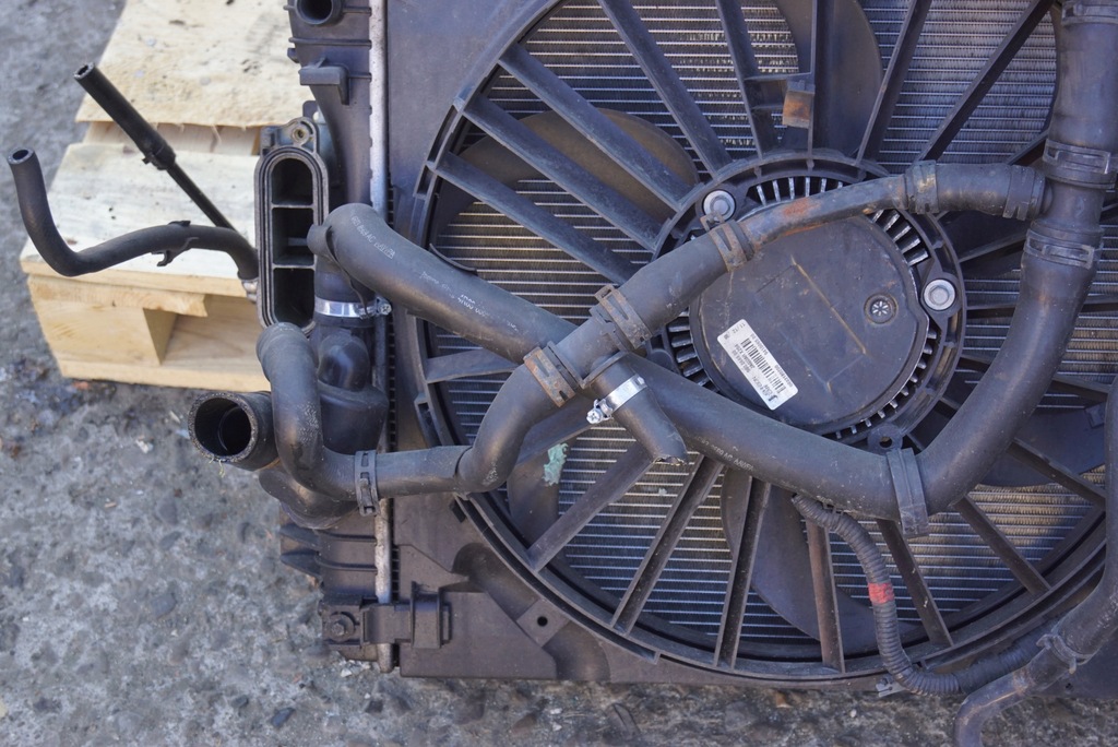 фото №13, Радіатор вентилятор jaguar s-type 2.7 d автоматична коробка передач