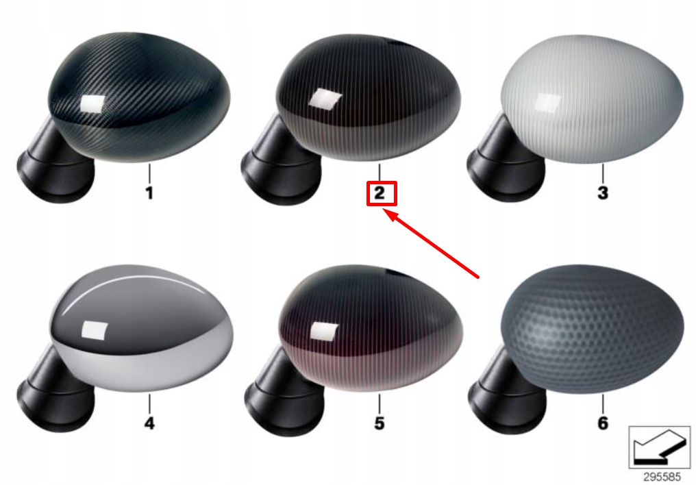 Mini cooper r56 накладка дзеркало передній лівого  mayfair 51167238069 Зі Шроту