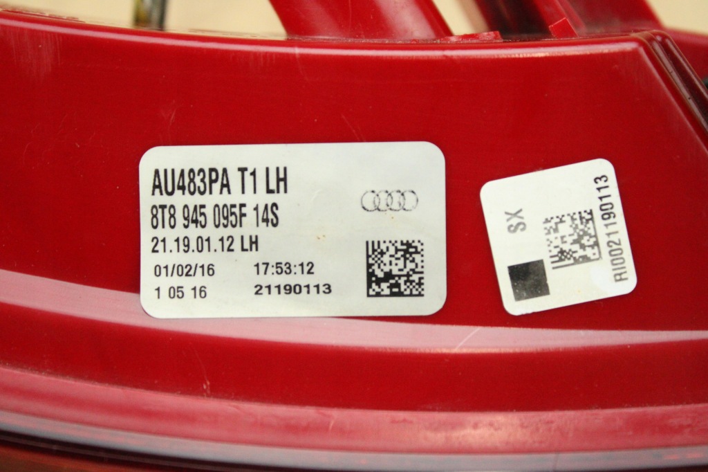 Оригінальна фара led ліва задній audi a5 8t рестайлінг  8t8945095f європа 14km! Київ