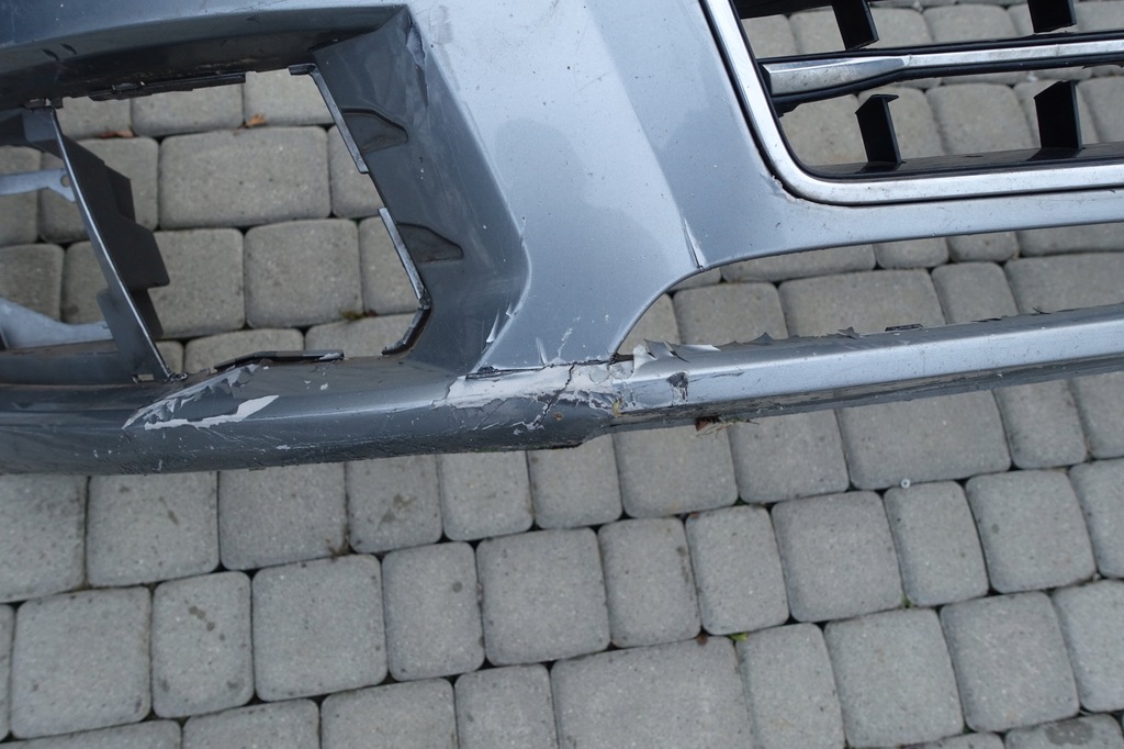 фото №9, Audi a7 4g8 11-14 бампер передний решётка радиатора оригинал