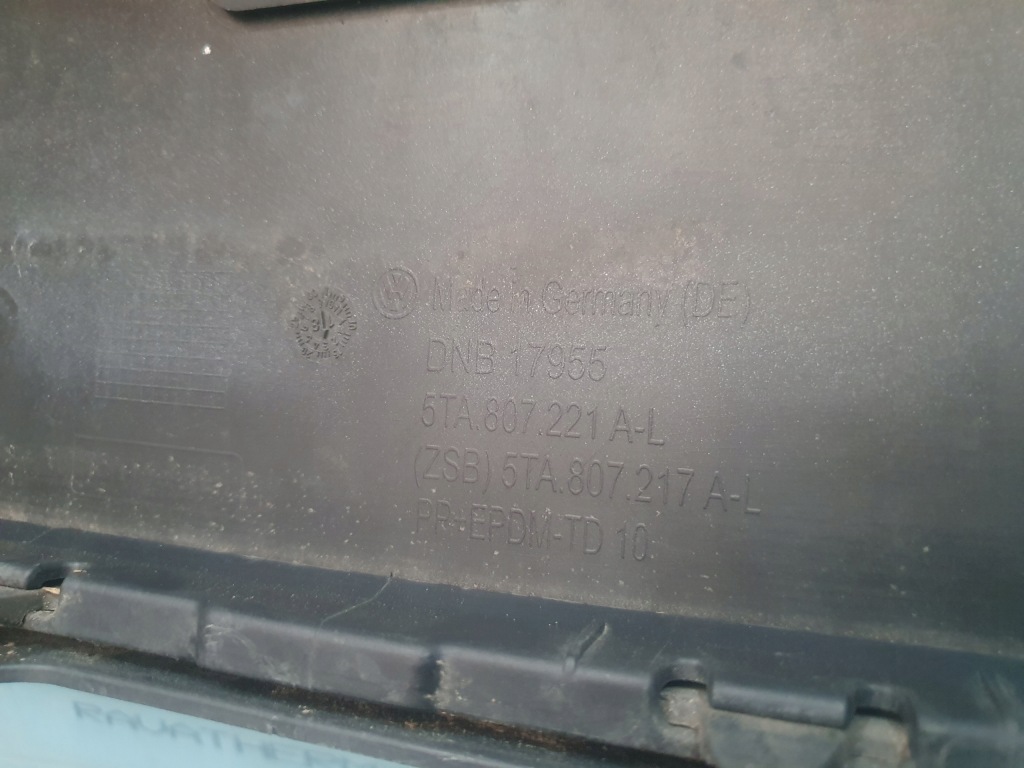 фото №12, Бампер vw touran iii 5ta перед передній