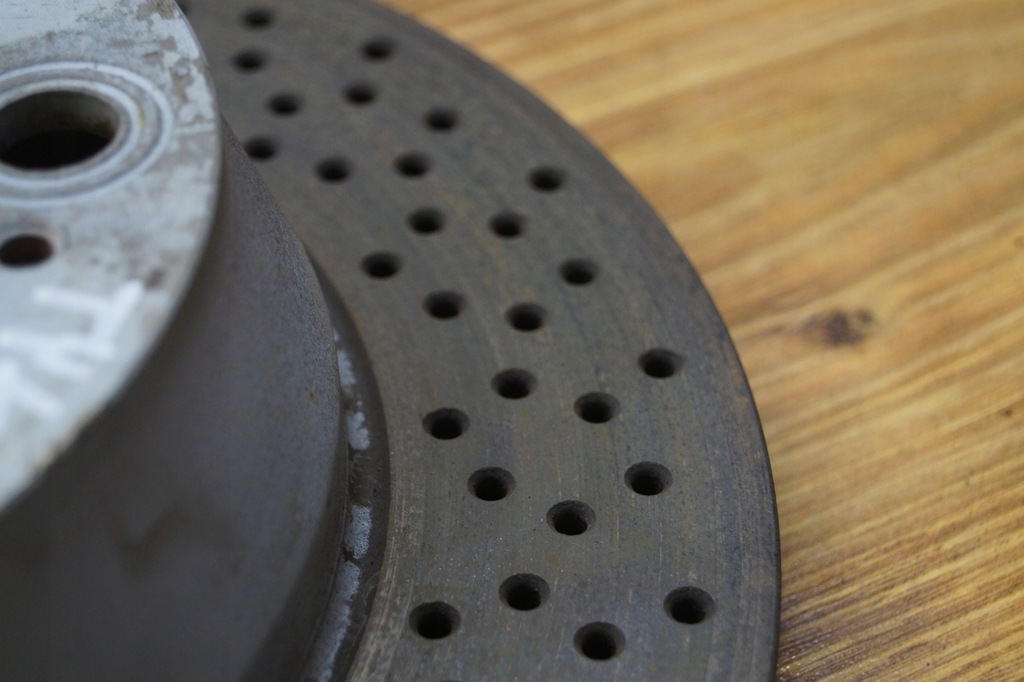 фото №14, Тормозные диски тормозные задняя porsche 911 997 3.6b 299mm