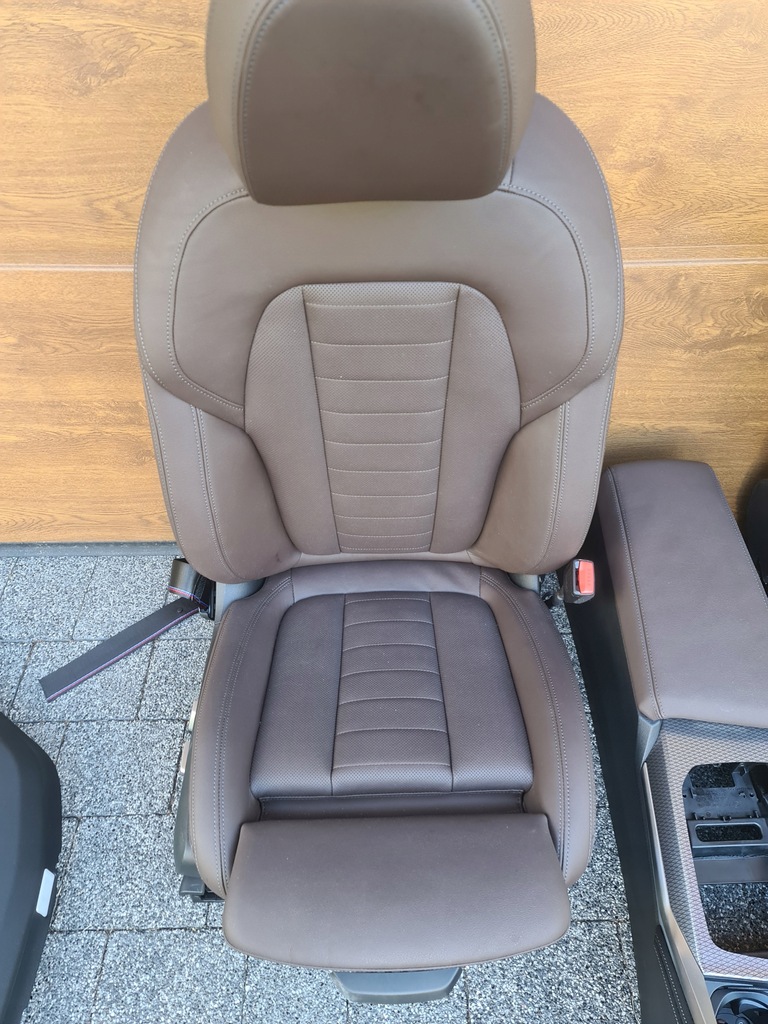 фото №4, Bmw g26 i4 комплект сидений сиденья vernasca mokka