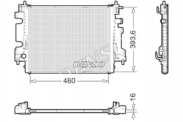 Радиатор двигателя воды renault twingo 3 smart forfo #petrolhead pro+ kit5 Цена