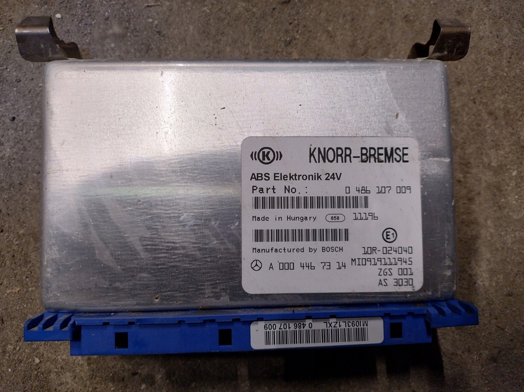 фото №1, Блок управления модуль abs mercedes axor actros 0004467314