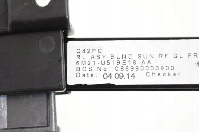 фото №5, Ford galaxy 2.0 tdci 2014 rhd задня скло шторка сонцезахисна шторка pr