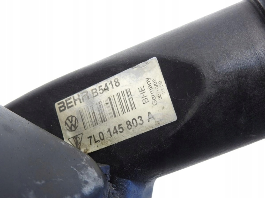 Радиатор интеркулер левая porsche cayenne 1 4.5 v8 turbo 7l0145803a Недорого