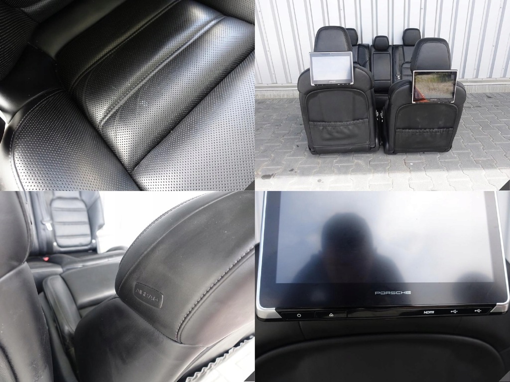 фото №9, Porsche cayenne 7p5 turbo lift сиденья+ мониторы