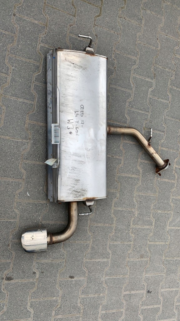 фото №1, Kia ceed 2017- гаситель конечный