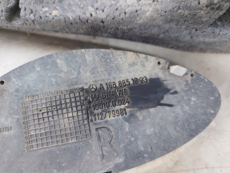 Купить Бампер перед передний решётка 1688853025 mercedes a-klasa w168 рестайлинг