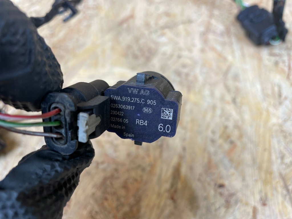 фото №10, Датчик паркування pdc джгут перед audi a3 8y 5wa919275c 8y0971085a