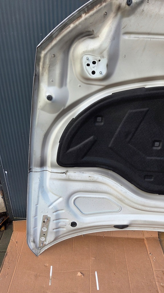 фото №13, Audi a6 c7 4g капот крышка двигателя белый комплектная перед запчасти 4g0010515