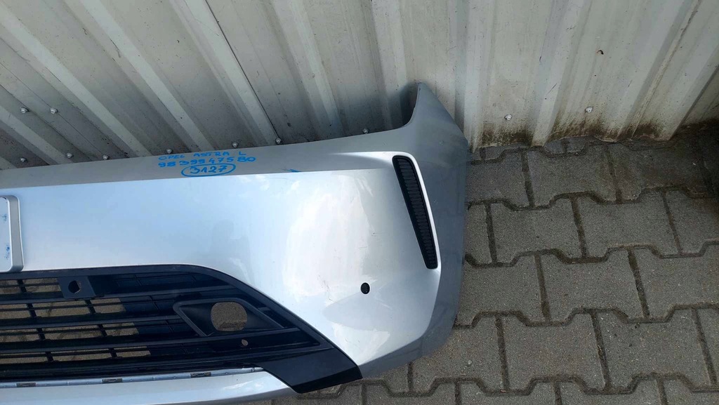 фото №6, Opel astra l 22- бампер перед передний 3127
