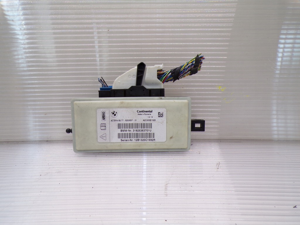 фото №1, Модуль датчик подушка безпеки bmw f10 f11 9253637